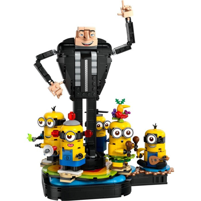 LEGO Minions 75582 Brick-Built Gru and Minion