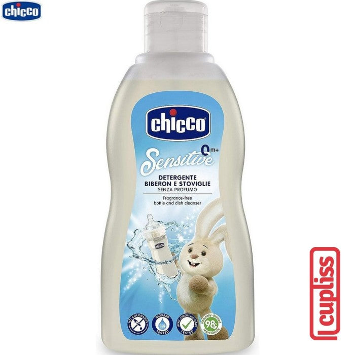 CHICCO Liquid Bottle Cleanser 300ml Sabun Cuci Botol Bayi