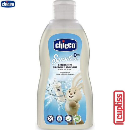 CHICCO Liquid Bottle Cleanser 300ml Sabun Cuci Botol Bayi