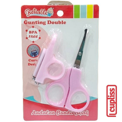 Reliable Gunting Double 8812 Kuku Bayi Set