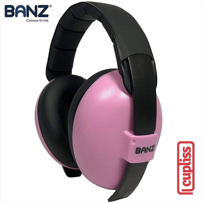 BANZ Baby Earmuffs Pink 0 - 2 years Penutup Telinga Bayi