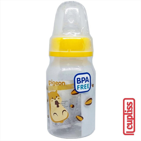 PIGEON Bottle PP RP Slim Neck Peristaltic 120 ml Yellow Botol Susu