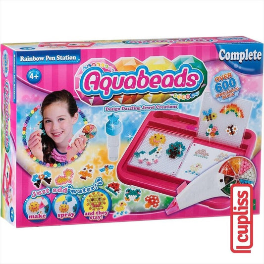 EPOCH Aquabeads 791189 Rainbow Pen Station Complete