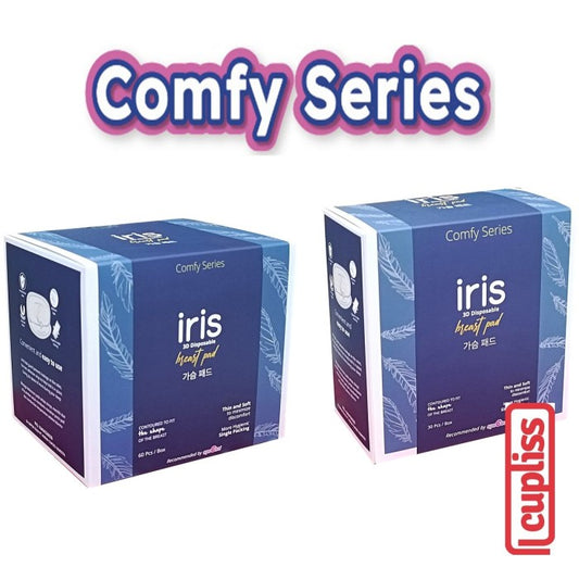 Iris Disposable Breast Pad Comfy Breastpad 60 30 Pads 3D Spectra