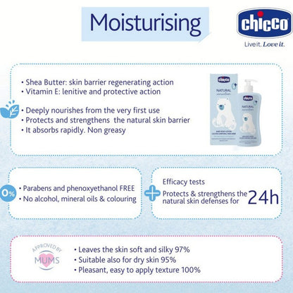 CHICCO Natural Sensation Baby Body Lotion 150ml Bayi 150 ml F3020