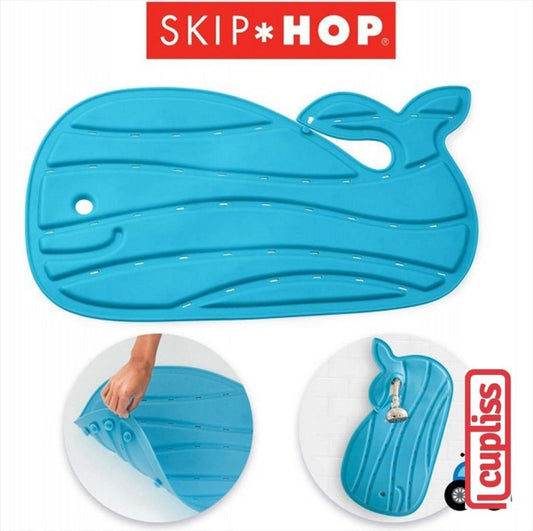 Skip Hop Bath Mat 235650 Moby Blue Keset Alas Mandi SkipHop