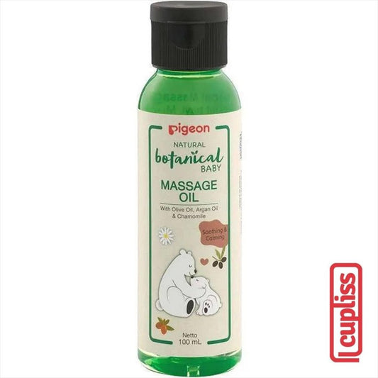 PIGEON Botanical Baby 100ml Massage Oil Minyak Pijat Bayi