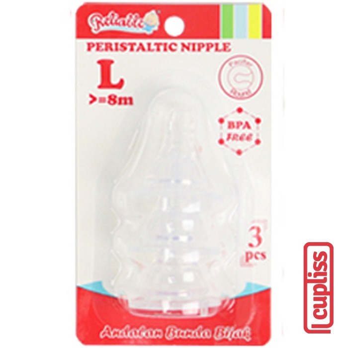 Reliable Dot Botol Susu Bayi Peristaltic 3pcs 8826 Blister