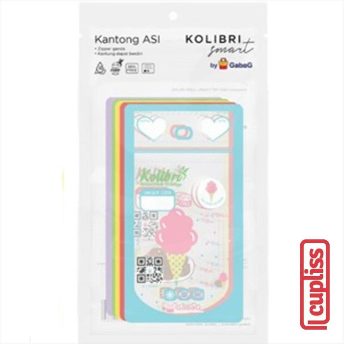Gabag Kolibri Kantong ASI Smart 120ml Assorted 30pcs