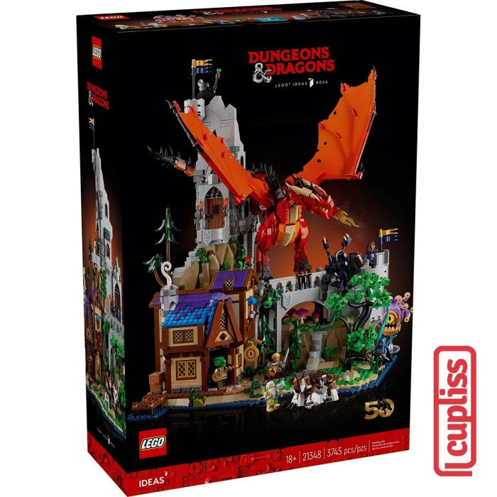 LEGO Ideas 21348 Dungeons Dragons Red Dragon Tale