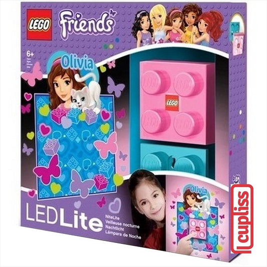 LEGO Nite Lite LGL-NI3O Friends Olivia LED Desk Lamp Light 512279
