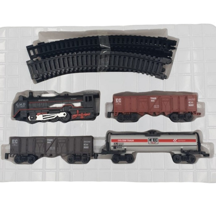 VR Toys Rail King Intelligent Classical Train 190334 Kereta Api Mainan Anak