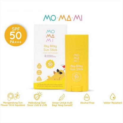 MoMaMi Itsy Bitsy Sun Stick 15gr 128924 Stik Tabir Surya