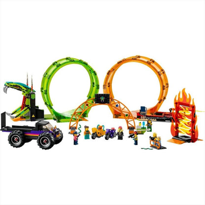 LEGO City Stuntz 60339 Double Loop Stunt Arena