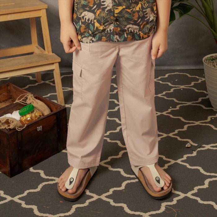 Kyds Long Cargo Pants Jungle Trekker Candied Ginger Celana