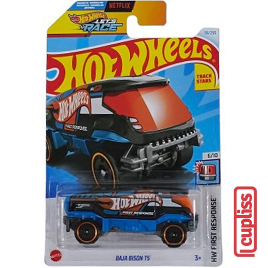 Hot Wheels HW Basic HTB61 Baja Bison T5 Lets Race Netflix Mattel Hotwheels