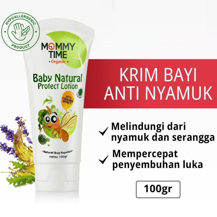 Mommy Time Organic Baby Lotion 100g Bug Repellent 100 g Anti Nyamuk