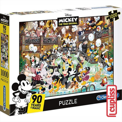 Clementoni 39472 Mickey 90 years Celebration Disney Puzzle 2D 1000