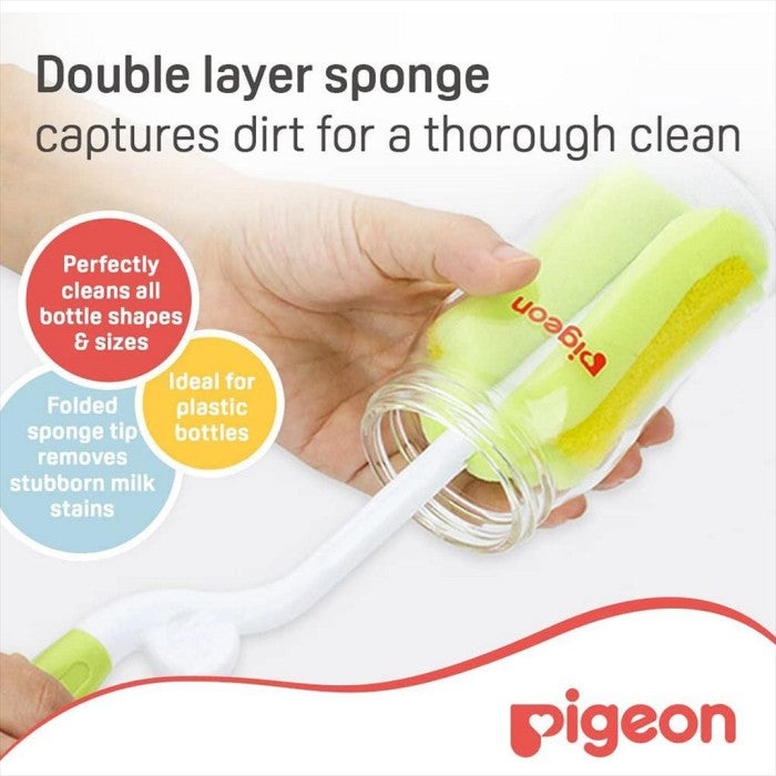 PIGEON Sponge Brush 2-way Spons Sikat Botol Bayi