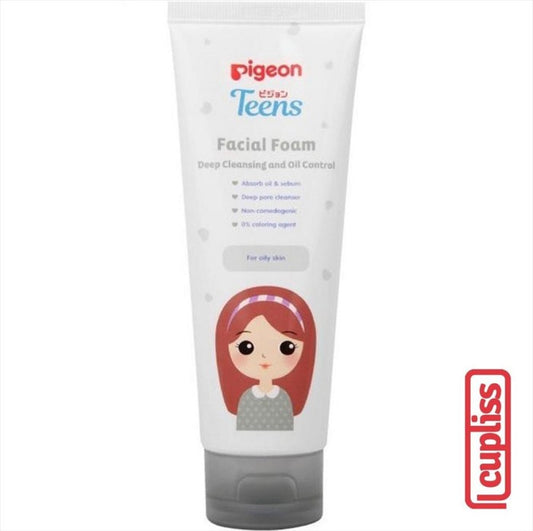 Pigeon Teens Facial Foam 40gr Deep Cleansing and Oil Control 40 gr