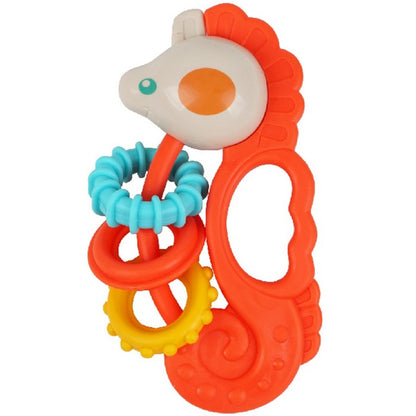 IQAngel Rattle Teether Toy SeaHorses Mainan gigitan Bayi