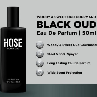 Hose EDP Black Oud 50ml Parfum Minyak Wangi