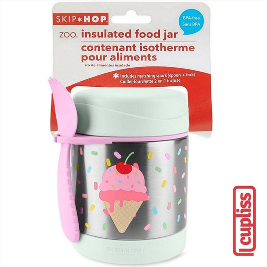 Skip Hop Zoo Insulated Food Jar 325 ml 285410 Ice Cream