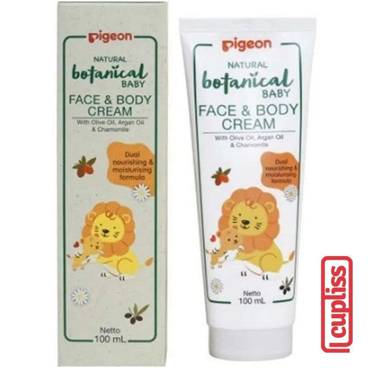 PIGEON Botanical 100ml Body Face Cream Krim Muka