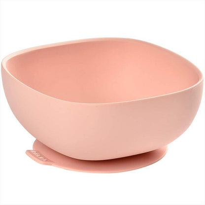 BEABA Silicone Suction Bowl 124281 Pink Tempat Makan Anak