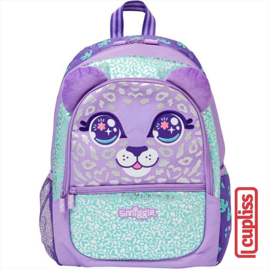 SMIGGLE Backpack Bag 449096 Best Lilac Leopard Tas Ransel Anak