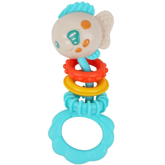 IQAngel Rattle Teether Toy Fish Mainan gigitan Bayi