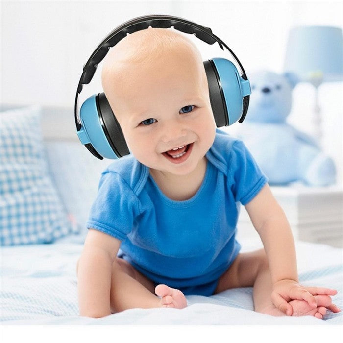 BANZ Baby Earmuffs Blue 0 - 2 years Penutup Telinga Bayi