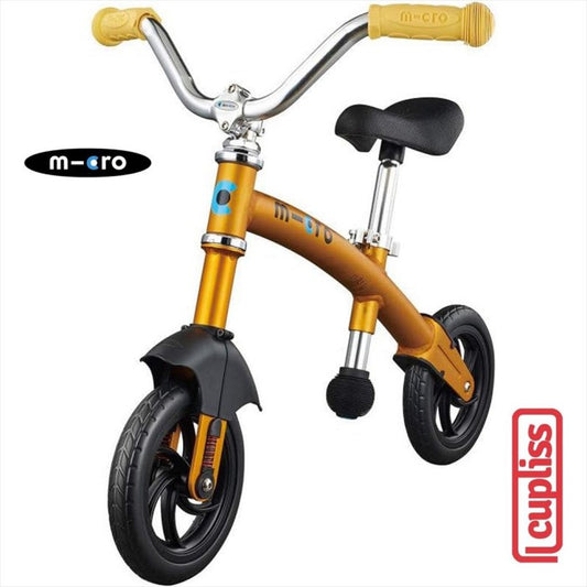 Micro Balance G-Bike Chopper Deluxe 126771 Yellow Dlx Sepeda Anak