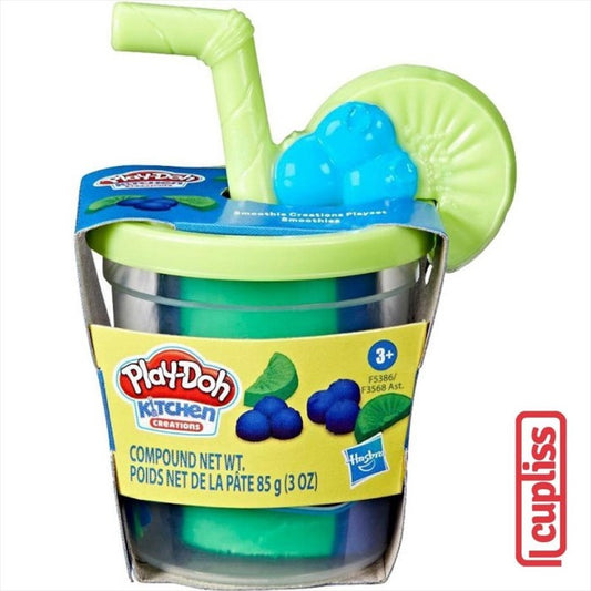 Play Doh Smoothie Creations Green Blue 3oz Hasbro F3568 Playdoh