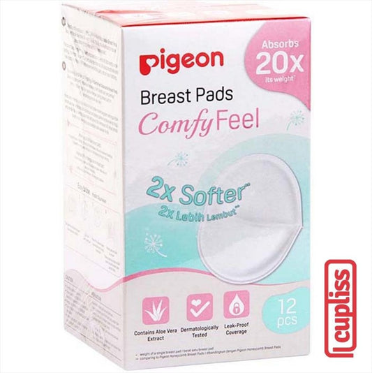 PIGEON Breast Pads Pad Comfy Feel 12pcs ComfyFeel 12 pcs