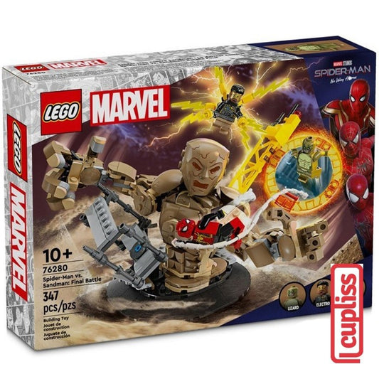 LEGO Superheroes 76280 Spider-Man vs Sandman Final Battle