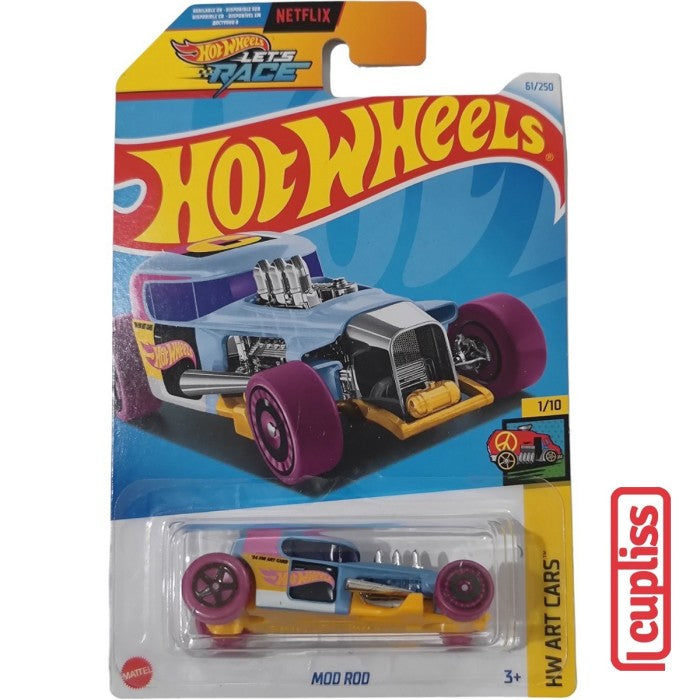 Hot Wheels HW Basic HTD31 Mod Rod Lets Race Netflix Mattel Hotwheels