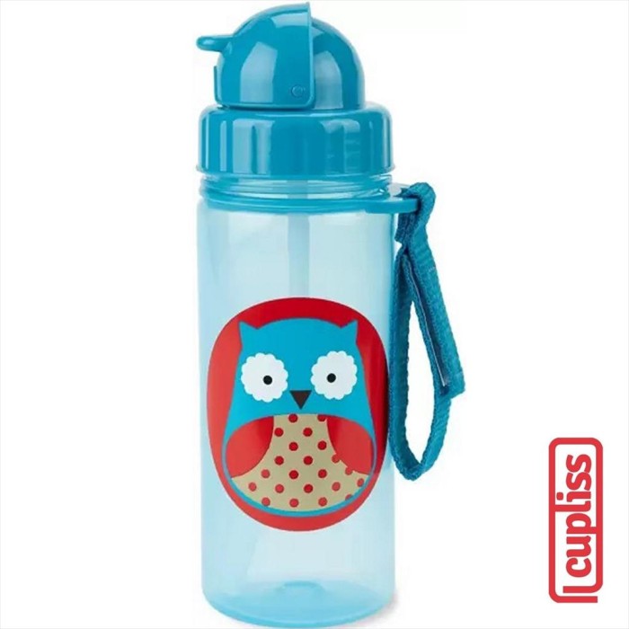 Skip Hop Zoo Flip Bottle 385 ml 568110 Owl Botol Minum Skiphop