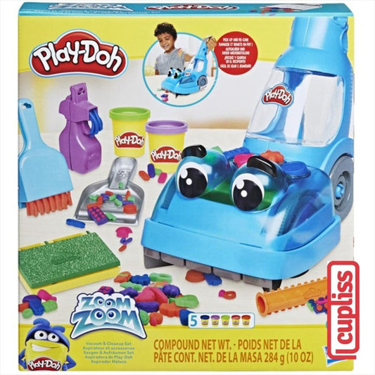 Play Doh Zoom Zoom Vacuum And Cleanup Set Hasbro F3642 playdoh