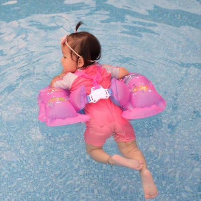 BabiesFIRST Inflatable Swim Training Pelampung Renang Pink Babies