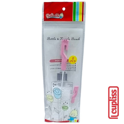 Reliable Bottle Nipple Brush Sikat Botol Dot Lurus Ekonomis 7001