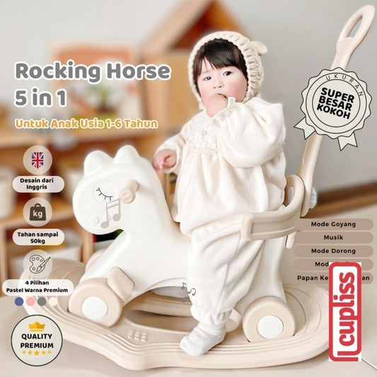 Parklon Rocking Horse 5in1 Jungkat Jungkit Kuda Kudaan