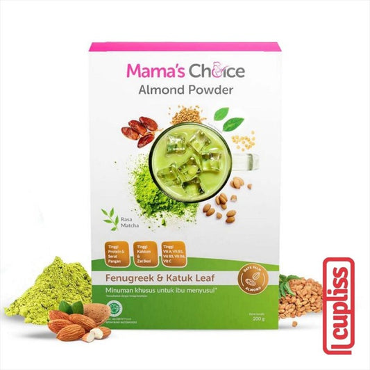 Mama Mama's Choice Almond Powder Pelancar ASI Booster Matcha 200