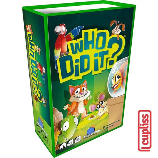 Who Did It Blue Orange Games Board Game Original