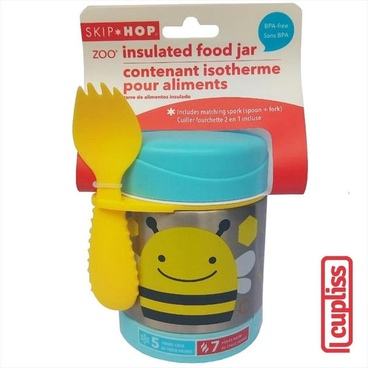 Skip Hop Zoo Insulated Food Jar 325 ml 108503 Bee Skiphop