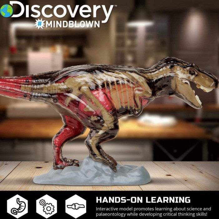 Discovery 1423000971 4D T-Rex Anatomy Kit Mindblown Educational STEM