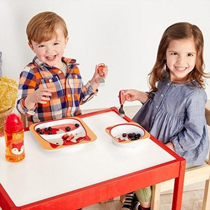 Skip Hop Zoo Utensil 252369 Fox Sendok Garpu Alat Makan Skiphop