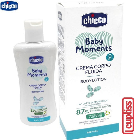 CHICCO Baby Moments Body Lotion 200ml Lotion Bayi 200 ml 10595