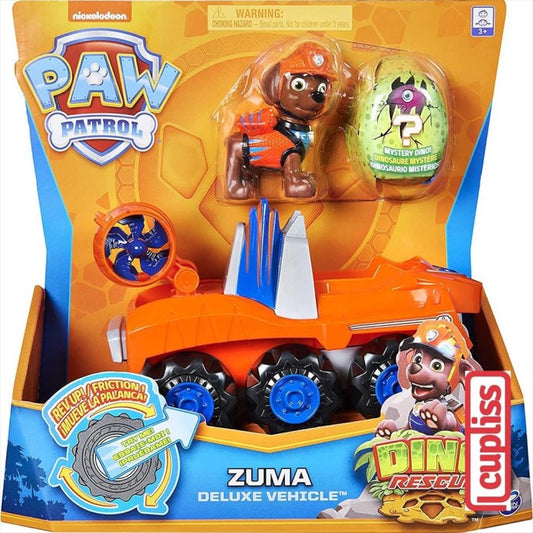 Paw Patrol Dino Rescue 6056930 Zuma Deluxe Rev Up Vehicle 20126724