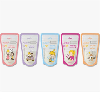 Gabag Kolibri Kantong ASI Smart 100ml Love Story 30pcs
